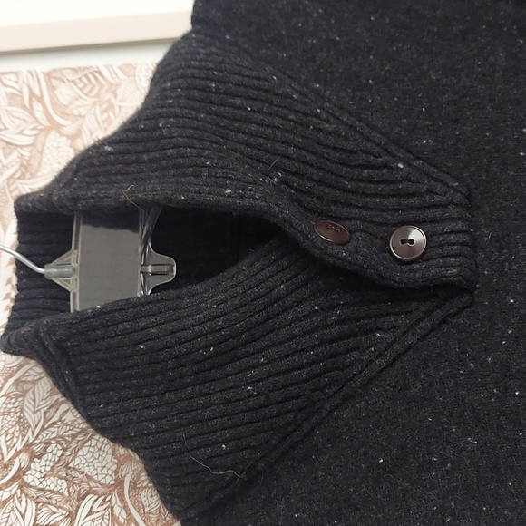 J. Crew sweater,  large,  black speckled, - Picture 5 of 10